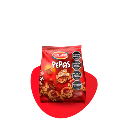 Pepas c/chips chocolate